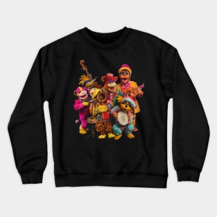 Monkey Banana Splits Recipes Crewneck Sweatshirt